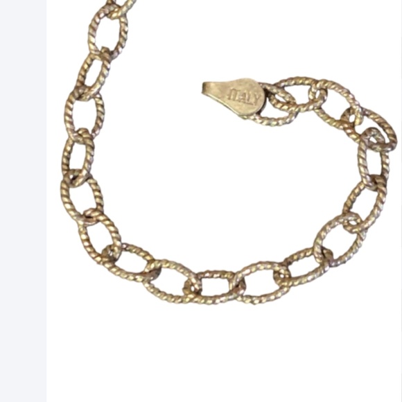 Sterling Silver Open Link Chain Necklace - Picture 3 of 4